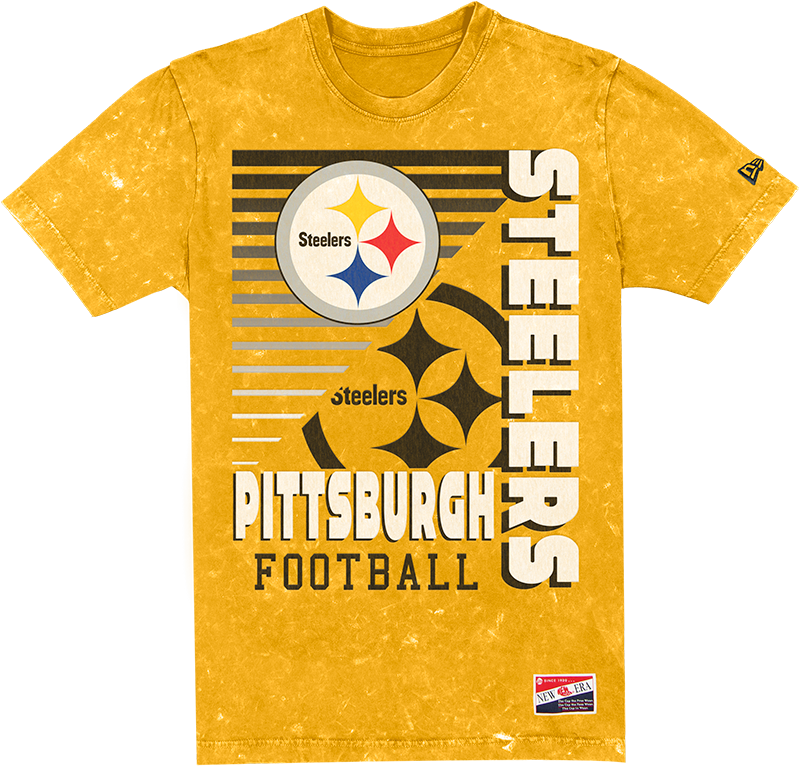 Pittsburgh Steelers Throwback Washed T-Shirt