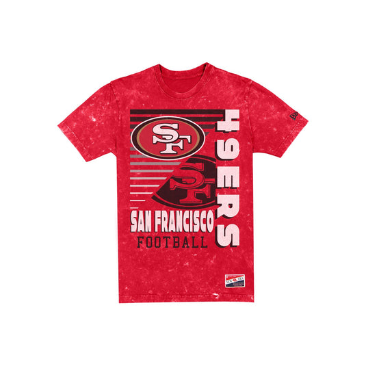 San Francisco 49ers Throwback Washed T-Shirt - New Era Cap