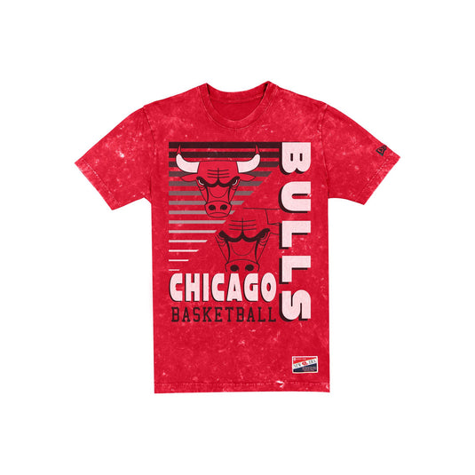 Chicago Bulls Throwback Washed T-Shirt - New Era Cap