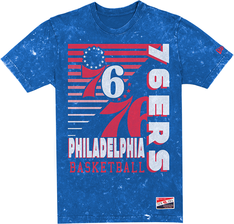 Philadelphia 76ers Throwback Washed T-Shirt