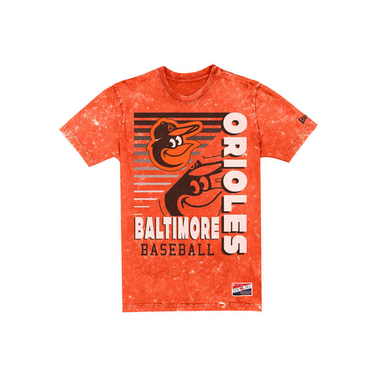 Baltimore Orioles Throwback Washed T-Shirt - New Era Cap