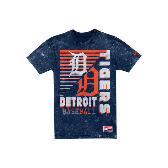Detroit Tigers Throwback Washed T-Shirt - New Era Cap
