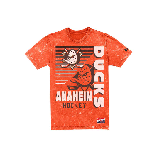 Anaheim Ducks Throwback Washed T-Shirt - New Era Cap