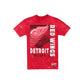 Detroit Red Wings Throwback Washed T-Shirt