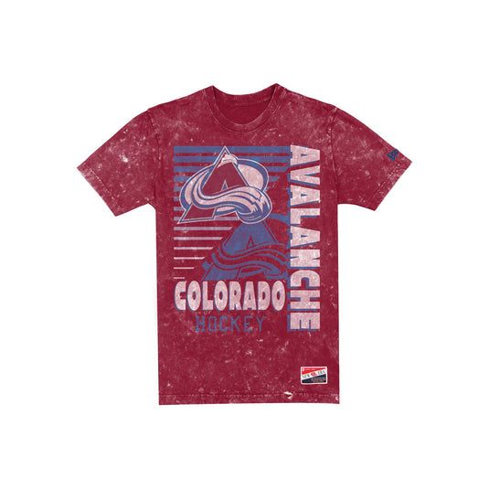 Colorado Avalanche Throwback Washed T-Shirt - New Era Cap