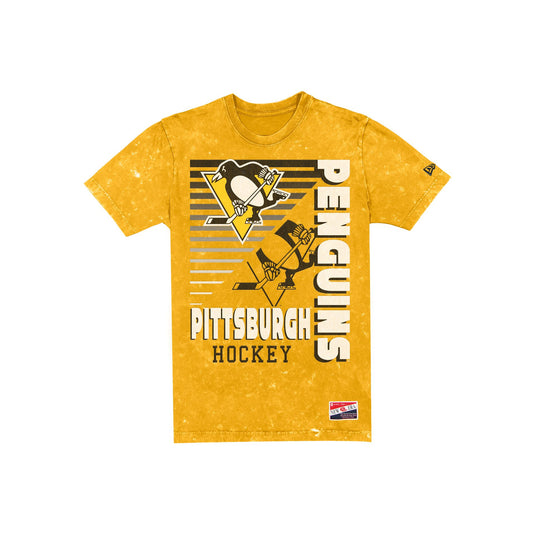 Pittsburgh Penguins Throwback Washed T-Shirt - New Era Cap