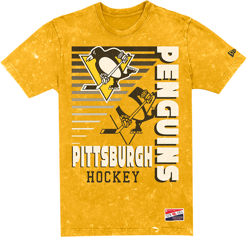 Pittsburgh Penguins Throwback Washed T-Shirt