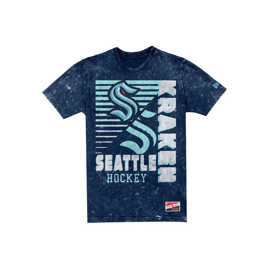 Seattle Kraken Throwback Washed T-Shirt - New Era Cap