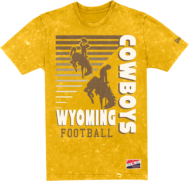 Wyoming Cowboys Throwback Washed T-Shirt
