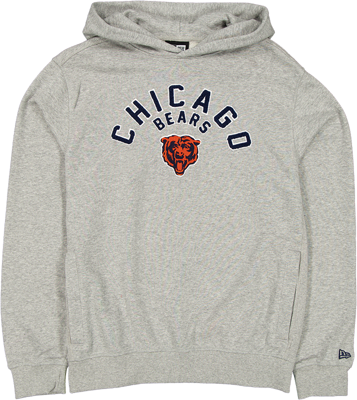 Chicago Bears Sport Night Heather Gray Hoodie