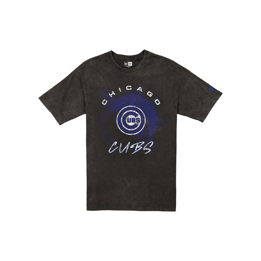 Chicago Cubs Sport Night Black T-Shirt - New Era Cap