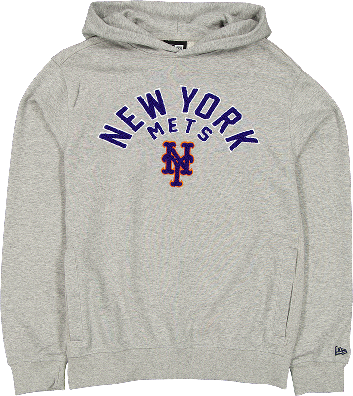 New York Mets Sport Night Heather Gray Hoodie