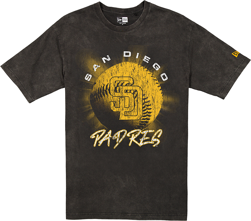 San Diego Padres Sport Night Black T-Shirt