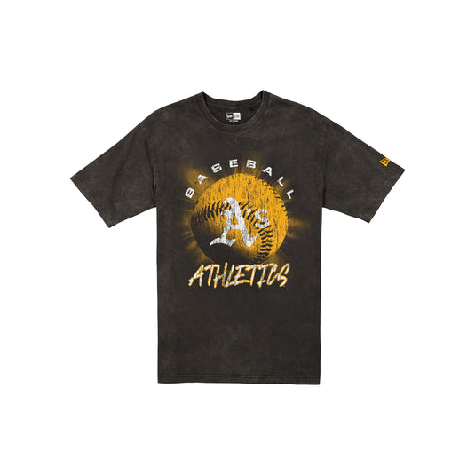 Athletics Sport Night Black T-Shirt - New Era Cap