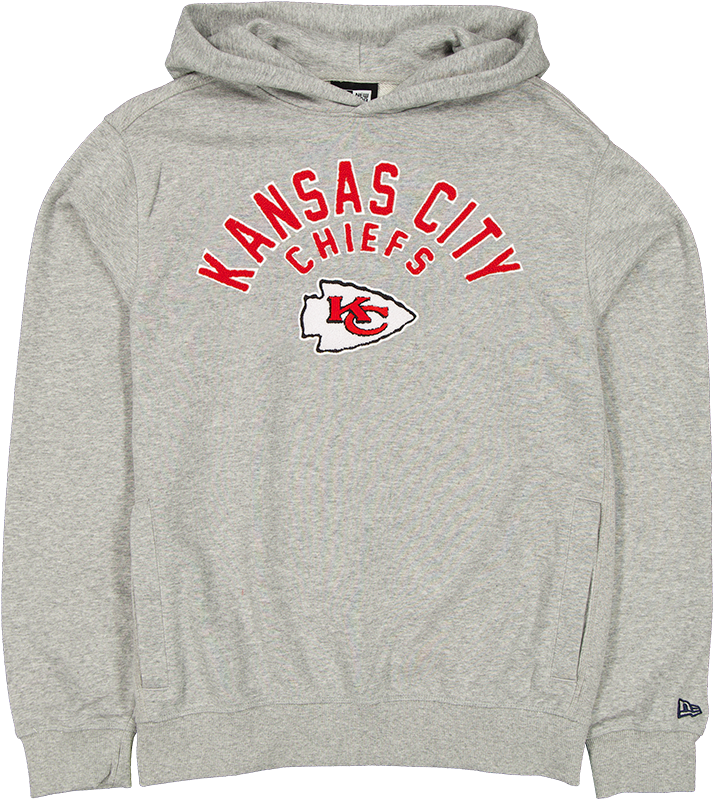 Kansas City Chiefs Sport Night Heather Gray Hoodie