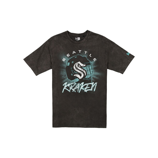 Seattle Kraken Sport Night Black T-Shirt - New Era Cap