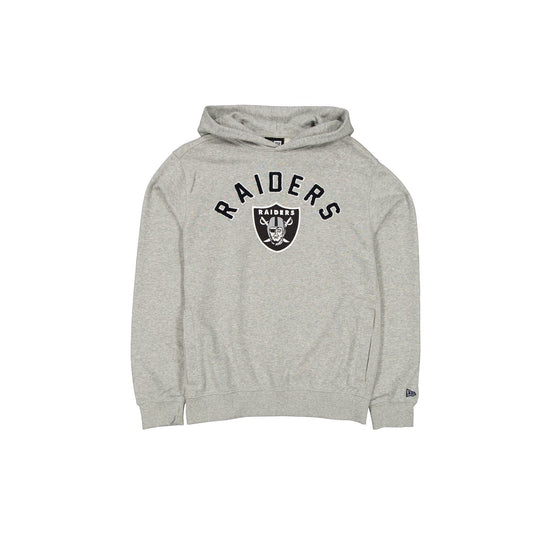 Las Vegas Raiders Sport Night Heather Gray Hoodie - New Era Cap