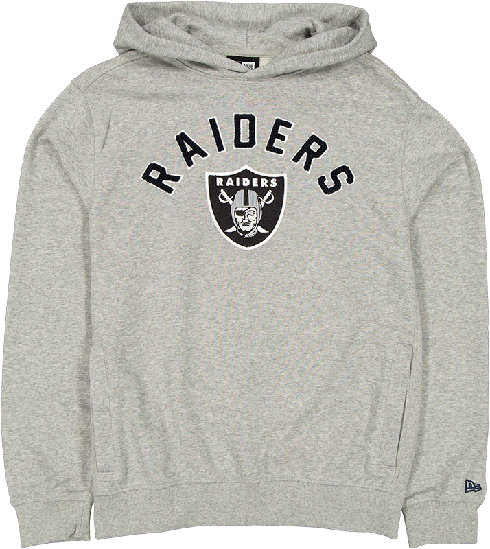 Las Vegas Raiders Sport Night Heather Gray Hoodie