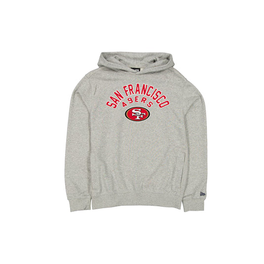 San Francisco 49ers Sport Night Heather Gray Hoodie - New Era Cap