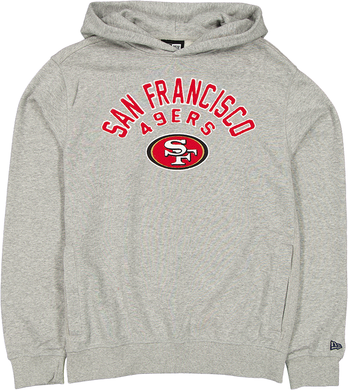 San Francisco 49ers Sport Night Heather Gray Hoodie