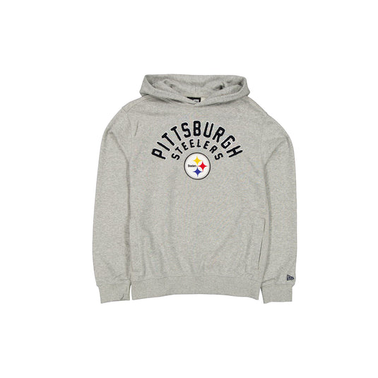 Pittsburgh Steelers Sport Night Heather Gray Hoodie - New Era Cap