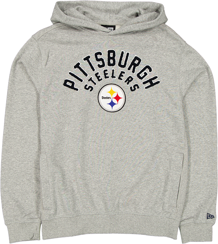 Pittsburgh Steelers Sport Night Heather Gray Hoodie