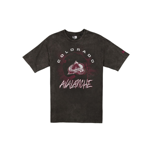 Colorado Avalanche Sport Night Black T-Shirt - New Era Cap