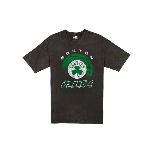 Boston Celtics Sport Night Black T-Shirt - New Era Cap
