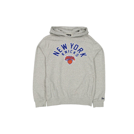 New York Knicks Sport Night Heather Gray Hoodie - New Era Cap