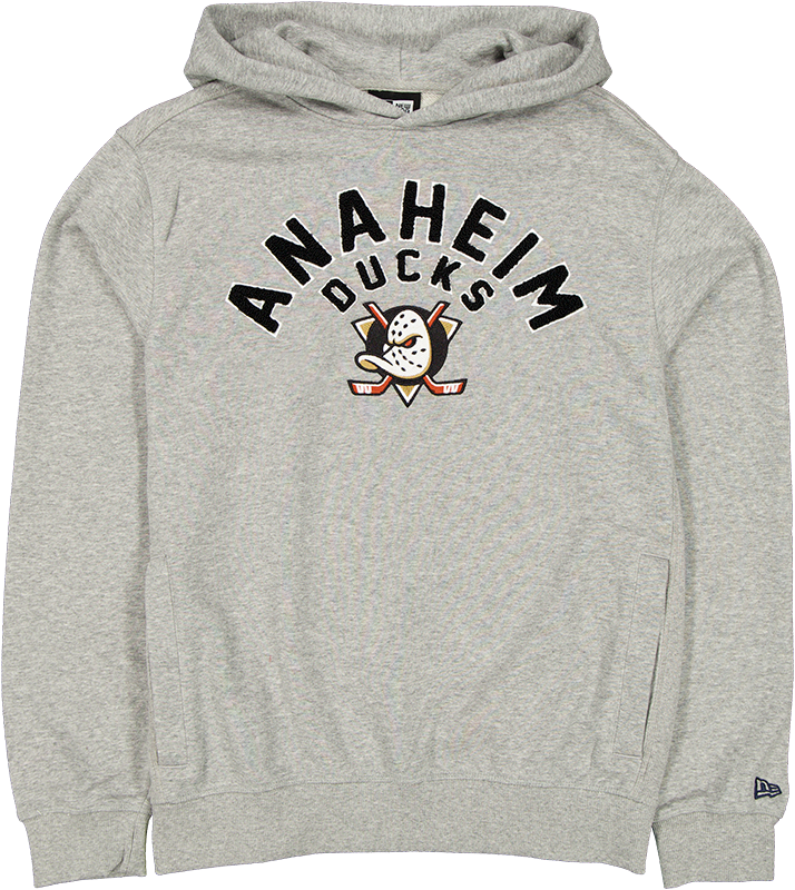 Anaheim Ducks Sport Night Heather Gray Hoodie