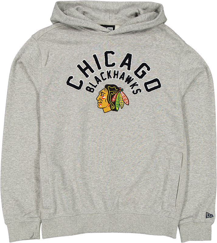 Chicago Blackhawks Sport Night Heather Gray Hoodie
