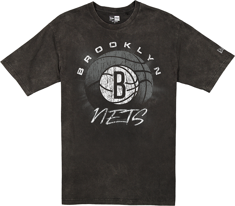 Brooklyn Nets Sport Night Black T-Shirt