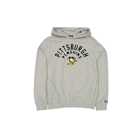 Pittsburgh Penguins Sport Night Heather Gray Hoodie - New Era Cap