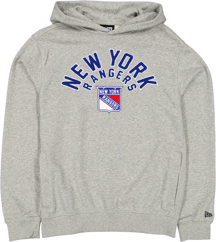 New York Rangers Sport Night Heather Gray Hoodie