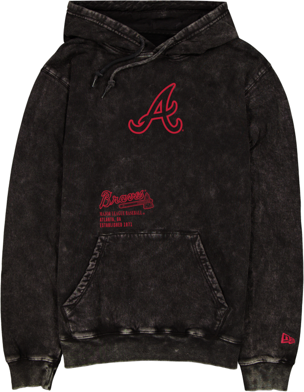 Atlanta Braves Sport Night Black Hoodie