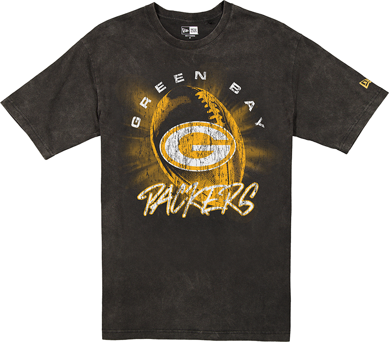 Green Bay Packers Sport Night Black T-Shirt