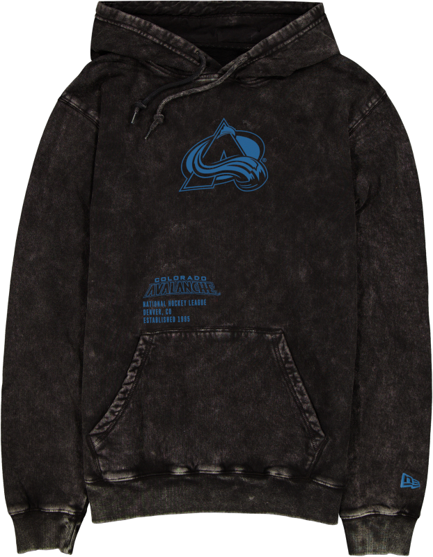 Colorado Avalanche Sport Night Black Hoodie