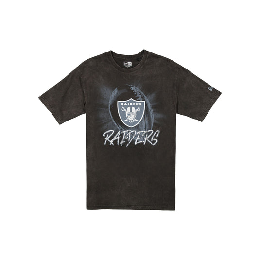 Las Vegas Raiders Sport Night Black T-Shirt - New Era Cap