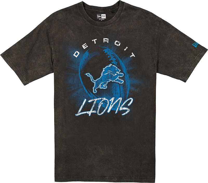 Detroit Lions Sport Night Black T-Shirt