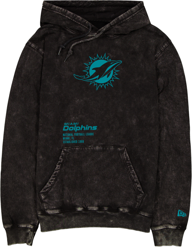 Miami Dolphins Sport Night Black Hoodie