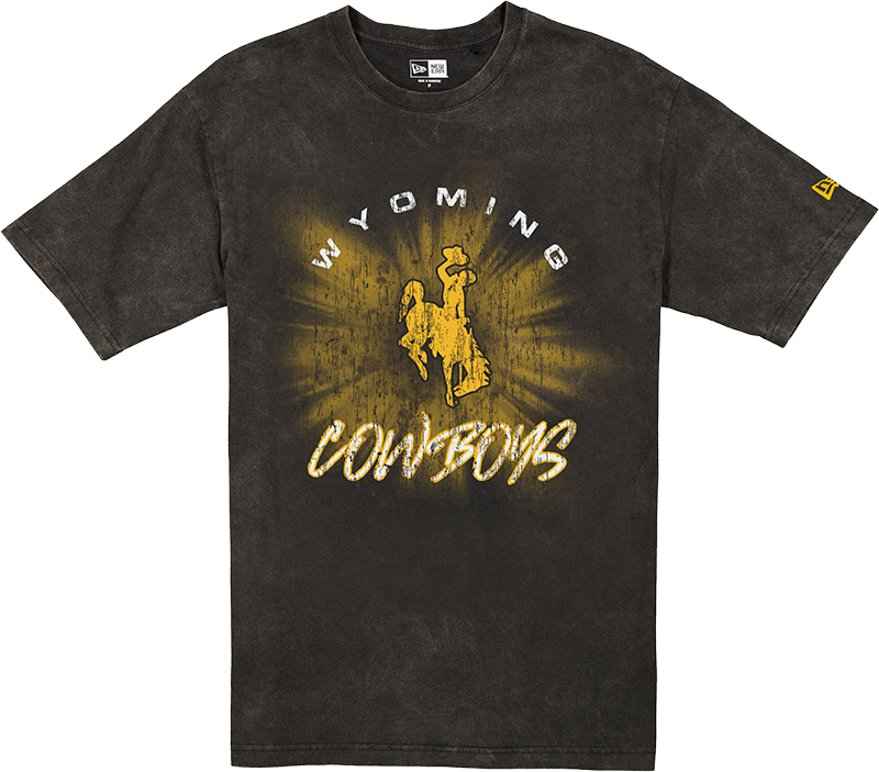 Wyoming Cowboys Sport Night Black T-Shirt