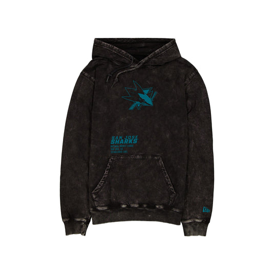 San Jose Sharks Sport Night Black Hoodie - New Era Cap
