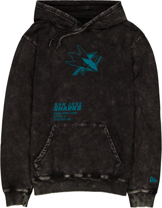 San Jose Sharks Sport Night Black Hoodie