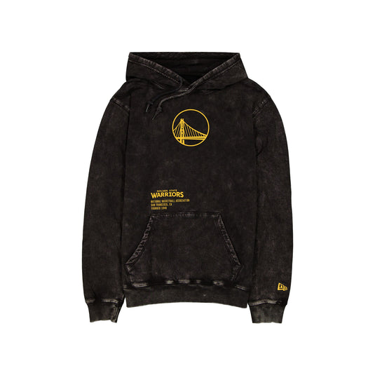 Golden State Warriors Sport Night Black Hoodie - New Era Cap