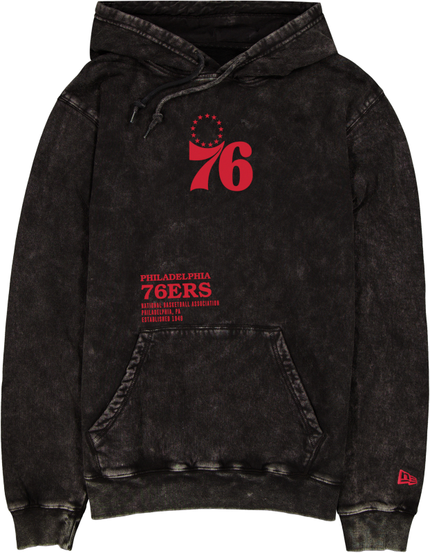 Philadelphia 76ers Sport Night Black Hoodie