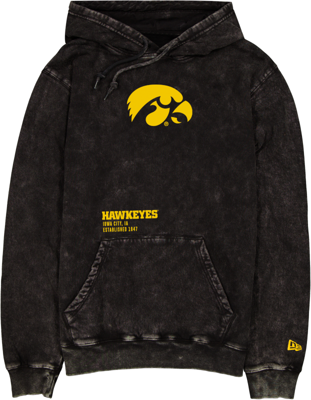 Iowa Hawkeyes Sport Night Black Hoodie