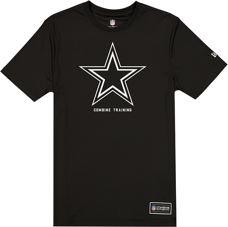 Dallas Cowboys Combine Black T-Shirt