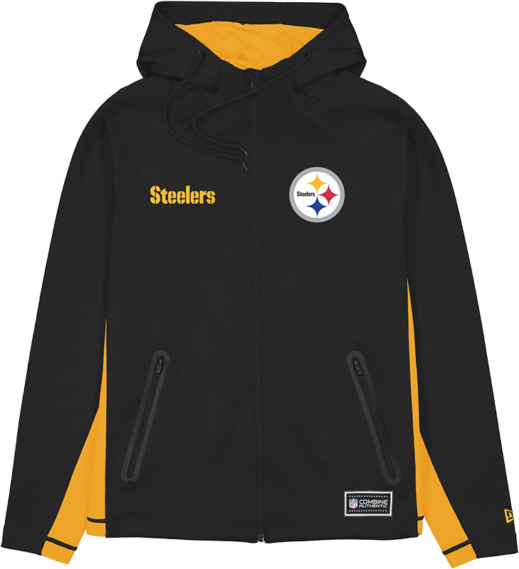 Pittsburgh Steelers Combine Full-Zip Hoodie