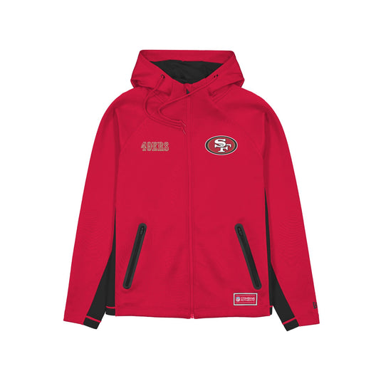 San Francisco 49ers Combine Full-Zip Hoodie - New Era Cap