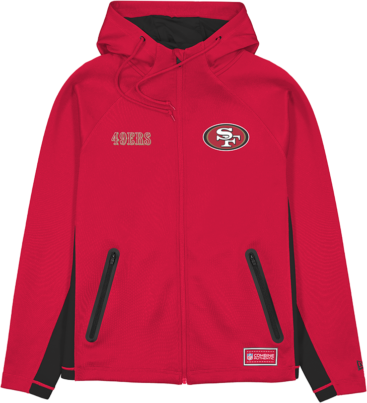 San Francisco 49ers Combine Full-Zip Hoodie